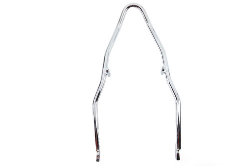 V-Twin #80234 - 18 inch Round Sissy Bar Top Chrome