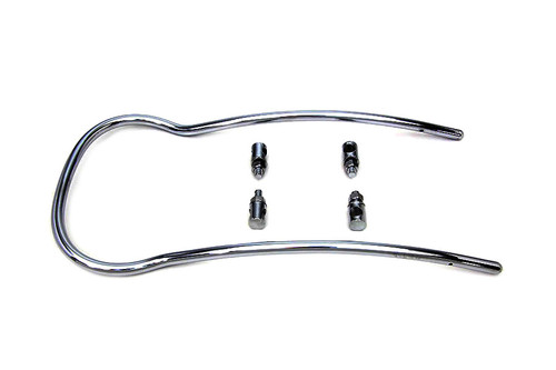 Wyatt Gatling #77265 - Chrome Front Fender Trim Rail Kit