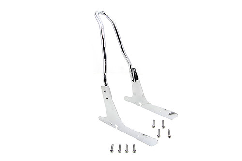 V-Twin - 16 inch Sissy Bar Kit Chrome