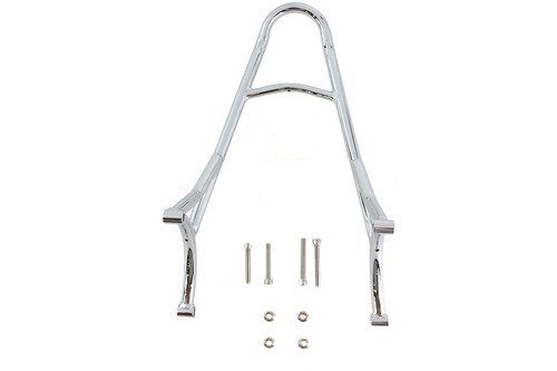 V-Twin #80227 - 13 inch Round Sissy Bar Chrome