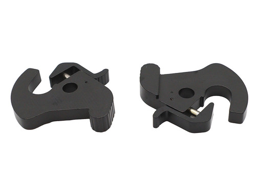 Wyatt Gatling #77456B - Black Rotary Latch Kit