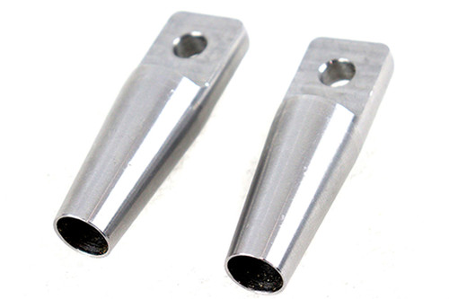 V-Twin - Sissy Bar Fab End Set Raw