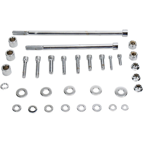 Gardner-westcott #P-96-19 - Bolt Kit - Motor Mount - Top/Front/Rear - Socket-Head - Chrome