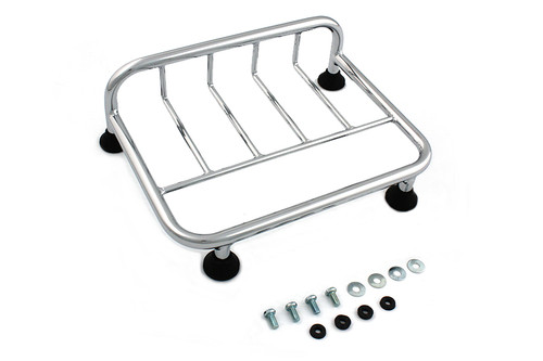 Wyatt Gatling #77-0015S - Chrome Touring Luggage Rack
