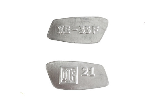 V-Twin - 1948-1957 Neck Hallmark Number Plate Set
