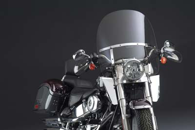 National Cycle #N21127A - Switchblade Detachable Clear 2-Up Windshield