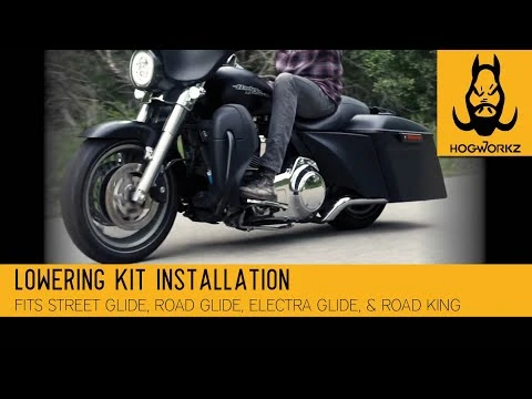 Hogworks 1-2 Inch Adjustable Lowering Kit for Harley® Touring '93-'01