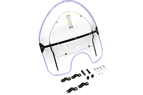National Cycle #N2200 - National Cycle Spring Fork Windshield Clear