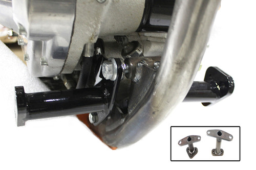 V-Twin - XL Control Mount Set Black