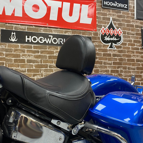 Hogworks Driver/Rider Backrest for Harley® Softail '07-'17
