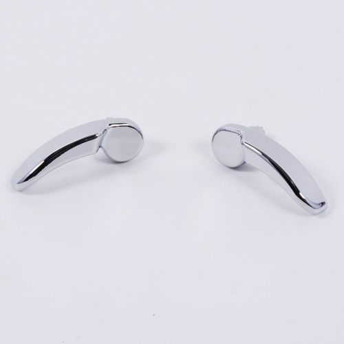 Hogworks Chrome Saddlebag One Touch Lid Levers for Harley® Touring '14-'25