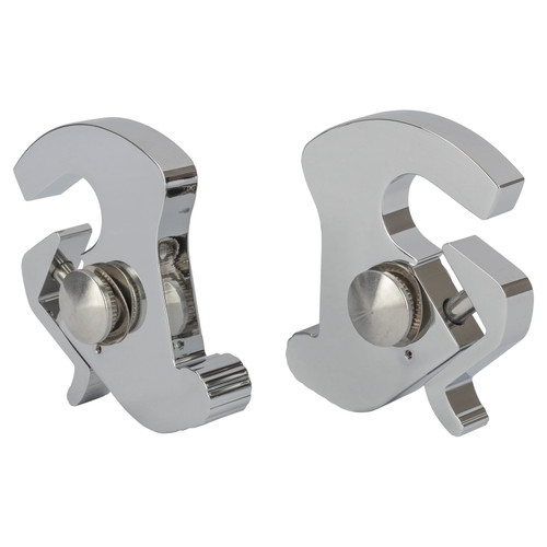 Hogworks Quick Release Latch / Clamp Kit in Chrome for Harley-davidson® Motorcycles