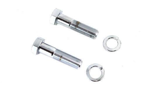 Gardner-Westcott #C-80-09H - Swingarm Pivot Bolt Set Hex Chrome