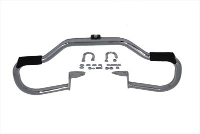 V-Twin - Chrome Front Engine Bar with Footpeg Pads