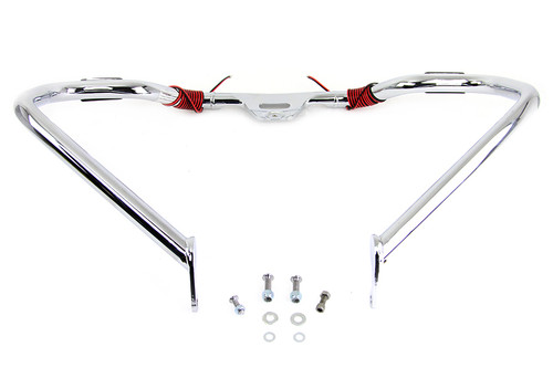 V-Twin #21052 - Chrome Front Turn Signal Highway Bar