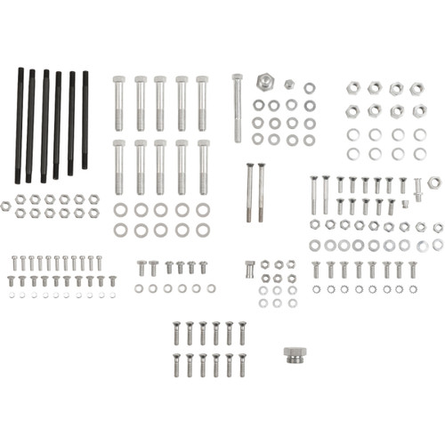 Colony #8302 CAD - Hardware Kit - Stock/Motor - Cadmium Plated - '48-'57 Harley-Davidson