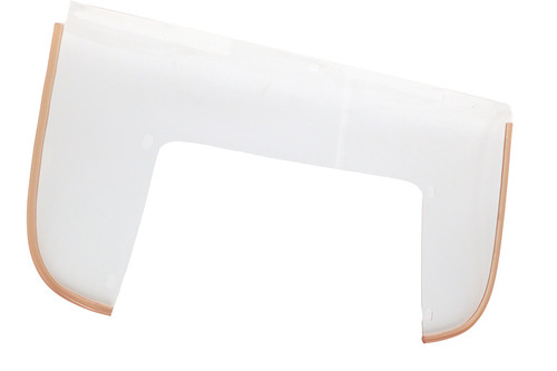 V-Twin - Beaded Lower Windshield Clear