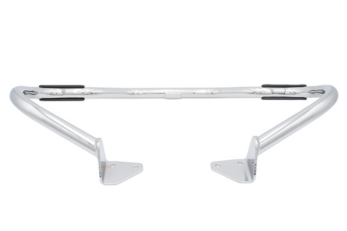 V-Twin - Factory Sample Chrome Front Engine Bar with Footpeg Pads
