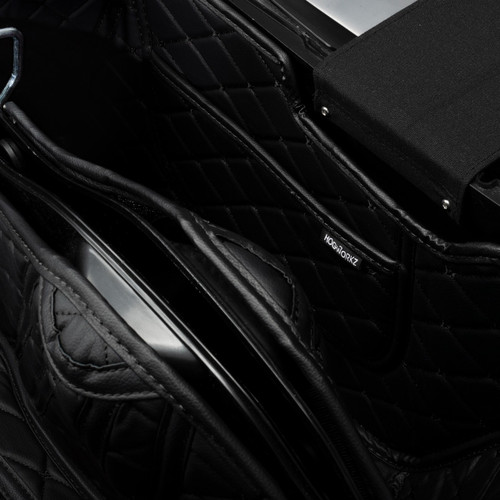 Hogworks Hogworkz® Tapered Stretched Saddlebag Liners '14-'25 | Black w/ Black Stitching Fits Harley® Oem