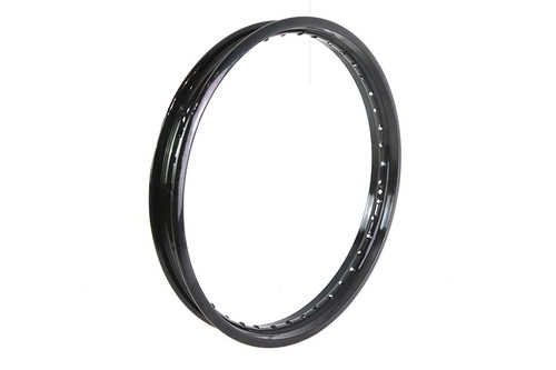 V-Twin #11211B - 21 inch X 1.85 inch Rolled Edge Rim Black