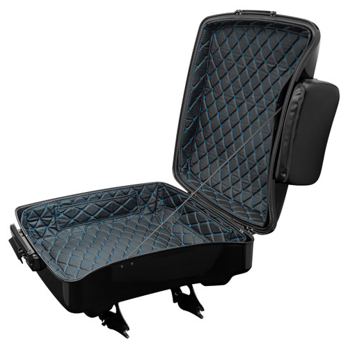 Hogworks Hogworkz® Chopped Tour Pack Liner | Black w/ Light Blue Stitching