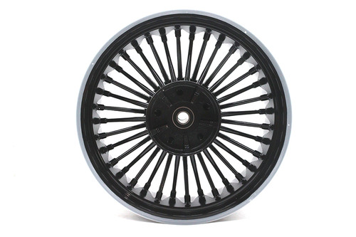Duro #HS-RW-C366-BLA - 18 inch X 5.5 inch Duro 36 Fat Spoke Rear Wheel Gloss Black