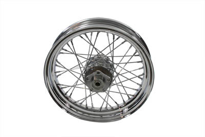 V-Twin #19076 - 16 inch x 3.00 inch Front or Rear Spoke Wheel