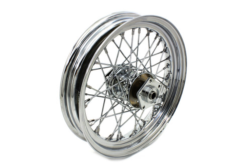 V-Twin #72242 - 16 inch x 3.00 inch Front Spoke Wheel