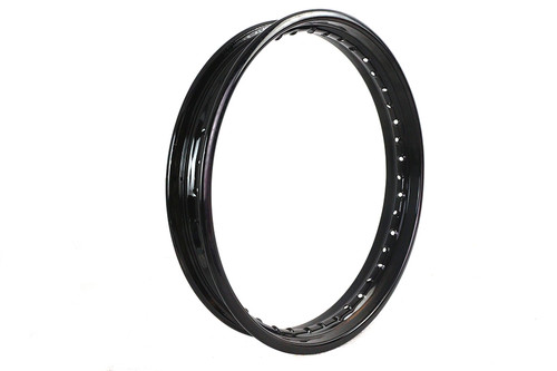 V-Twin #11218B - 18 inch x 2.15 inch Black Rim