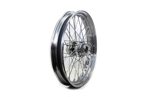 V-Twin #64524 - 23 inch x 3.00 inch Front Spoke Wheel