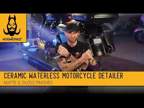 Hogworks Hogworkz® 8 Oz. Quick Detailer / Ceramic Waterless Motorcycle Detailer | Matte Finishes