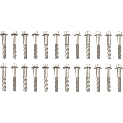 Colony #8733-24 - Screw Kit - Valve Cover/Hex - with Aluminum D Rings - Cadmium