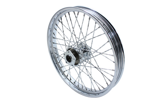 V-Twin #64404 - 21 inch x 2.15 inch Front Spoke Wheel