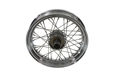 V-Twin - 16 inch x 3.00 inch Replica Front Spoke Wheel