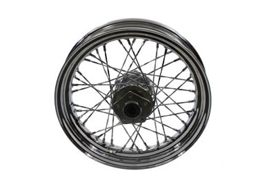V-Twin #64342W - 16 inch x 3.00 inch Front Spoke Wheel