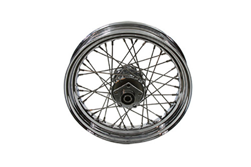 V-Twin #63343 - 16 inch X 3.00 inch Rear Spoke Wheel