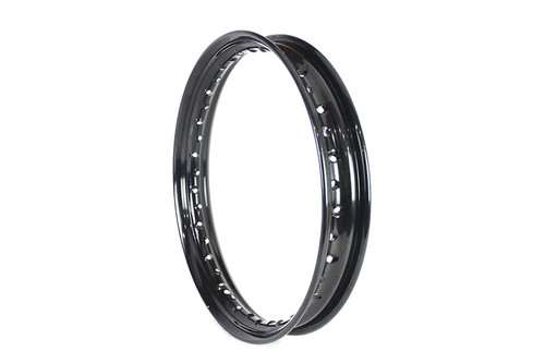 V-Twin #11231B - KH Replica 18 inch x 2.15 inch Wheel Rim Black