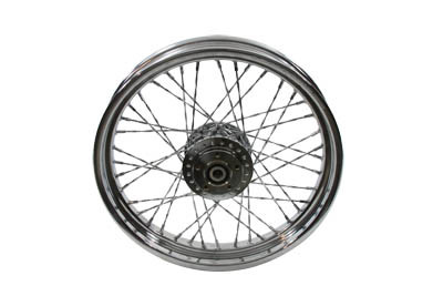 V-Twin #64364 - 19 inch x 2.50 inch Front Spoke Wheel