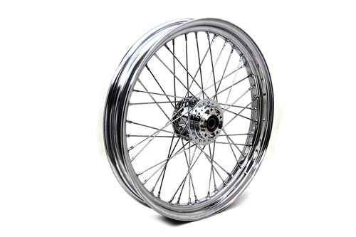 V-Twin #64529 - 23 inch x 3.00 inch Front Spoke Wheel