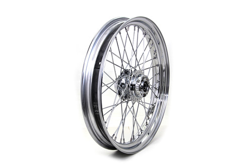 V-Twin #64531 - 23 inch x 3.00 inch Front Spoke Wheel