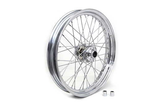 V-Twin #64523 - 23 inch x 3.00 inch Front Spoke Wheel