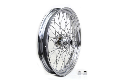 V-Twin #64523 - 23 inch x 3.00 inch Front Spoke Wheel