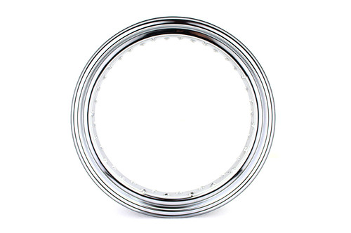 V-Twin #11250 - 18 inch x 3.50 inch Drop Center Rim Chrome