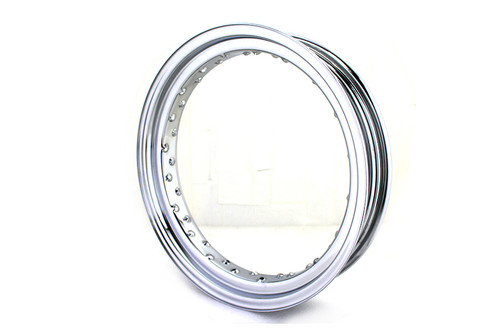 V-Twin #11250 - 18 inch x 3.50 inch Drop Center Rim Chrome