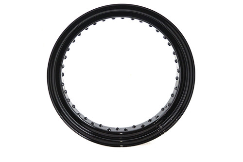 V-Twin #11250B - 18 inch x 3.50 inch Drop Center Rim Black