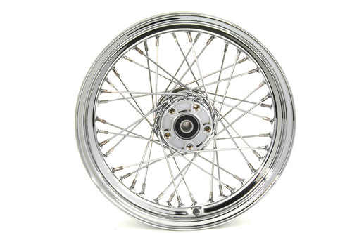 V-Twin #64371 - 16 inch x 4.00 inch Rear Spoke Wheel