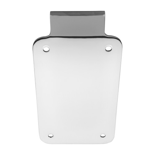 Hogworks Hogworkz® Vertical Saddlebag License Plate Mount | Chrome