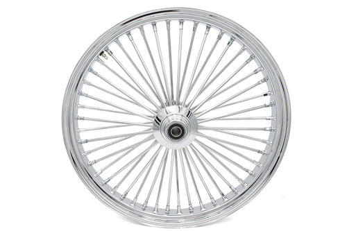 Ultima #37-540 - 26 inch x 3.5 inch King Spoke Front Wheel Chrome