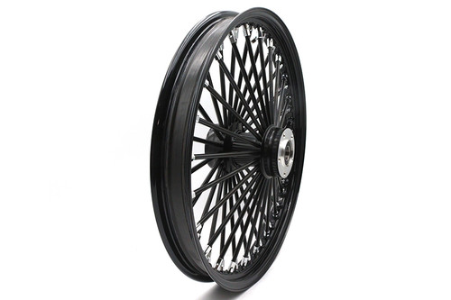 Ultima #37-733 - 21 inch x 2.15 inch King Spoke Front Wheel Black