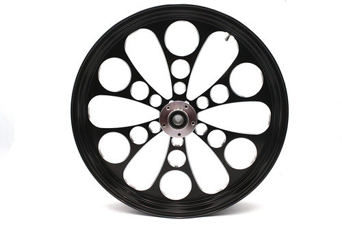 Ultima #37-643 - 23 inch x 3.5 inch Kool Kat Front Wheel Black Cut